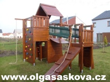 Hrací sestava JUNGLE GYM pro soukromá dětská hřiště