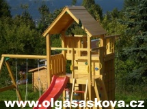 Hrací sestava JUNGLE GYM pro soukromá dětská hřiště